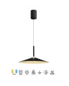 CALICE * COLGANTE GRANDE LED 1L - NEGRO Y BLANCO